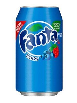 Fanta Berry Blik 355 ml productverpakking