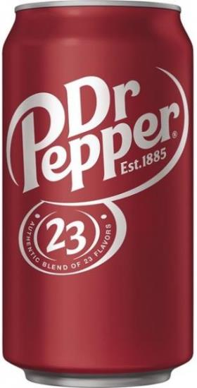 Dr Pepper Regular 355 ml productverpakking