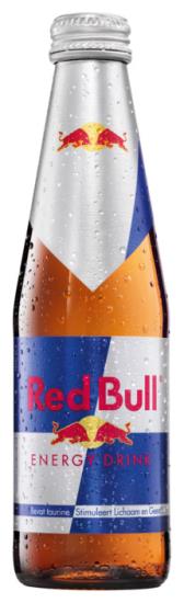 Red Bull Glass Bottle 250 ml productverpakking