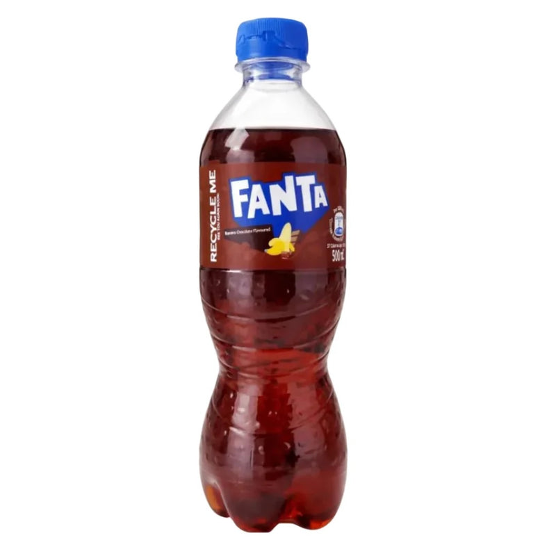 Fanta Chocolate Banana 500 ml productverpakking