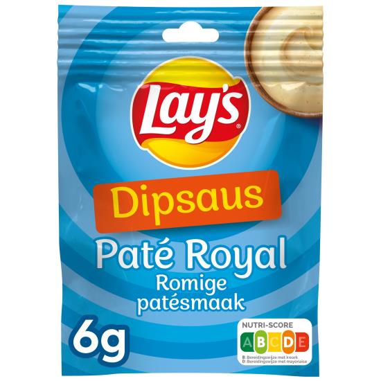 Lay's Dipsaus Paté Royal 6 g productverpakking