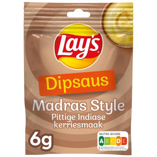 Lay's Dipsaus Madras 6 g productverpakking