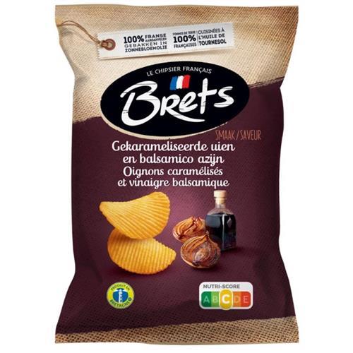 Brets Gekaram. Ui Balsamico 125 g productverpakking