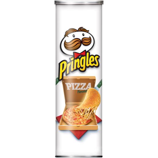 Pringles Pizza 156 g productverpakking
