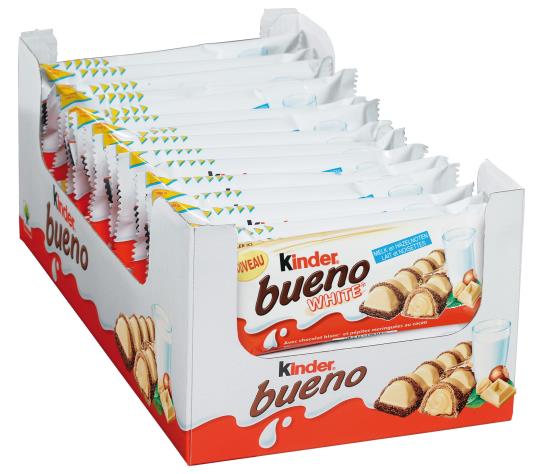 Kinder Bueno White productverpakking