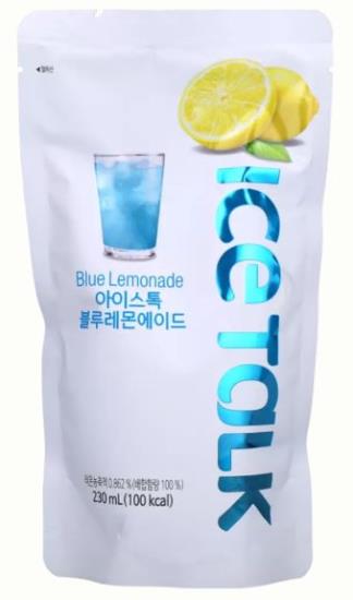 Ice Talk Blue Lemonade 230 ml productverpakking